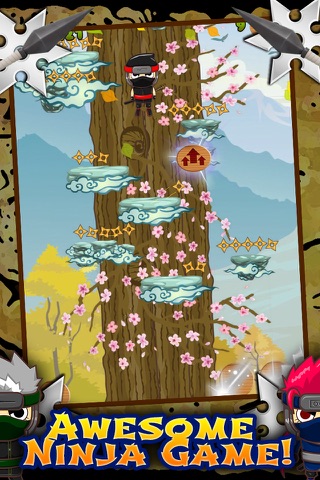 Awesome Ninja Jump Adventure Game PRO screenshot 2