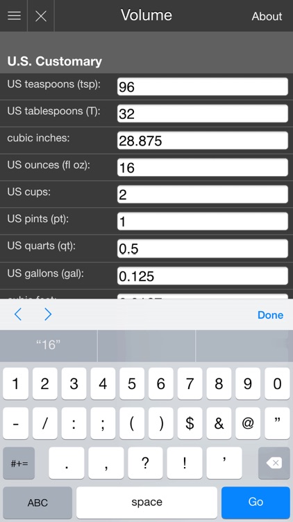 Mila's Liquid Volume Converter screenshot-3