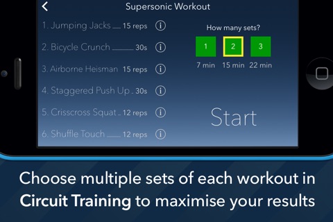 7 Minute Motion-Tracking Workout screenshot 4