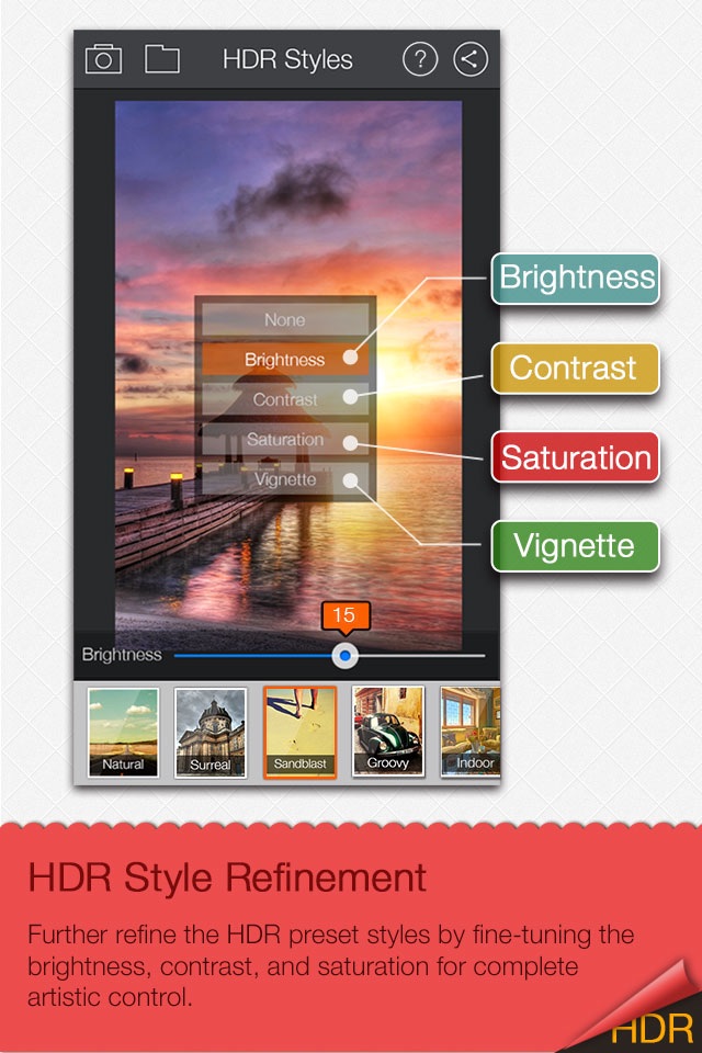 Fotor HDR: Simply DSLR Camera screenshot 4