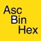 AscBinHex is a simple, powerful tool to help those of us starting out in programming or working with raw data occasionally