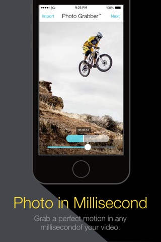 Photo Grabber - Grab Still Photos Pictures Images and Fotos from Video and Square Fit Fill Background Colors and Add Text to Photo for Instagram screenshot 2