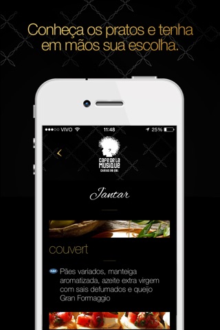 Café de La Musique Caxias | Menu screenshot 3