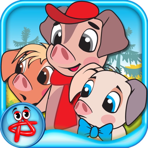 Three Little Pigs: Interactive Touch Book Icon