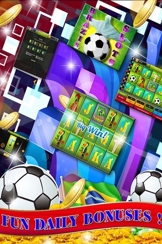 Brazil Slots - Wonderful and Magical Casino Bonus Game for fun loving people screenshot 3