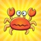 Control the Crab and escape from fishes