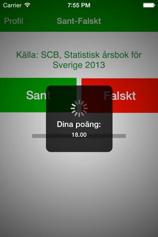 Sant eller falskt? screenshot 3