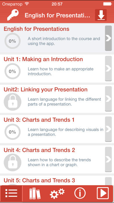 How to cancel & delete English for Presentations by Business English Pod from iphone & ipad 1