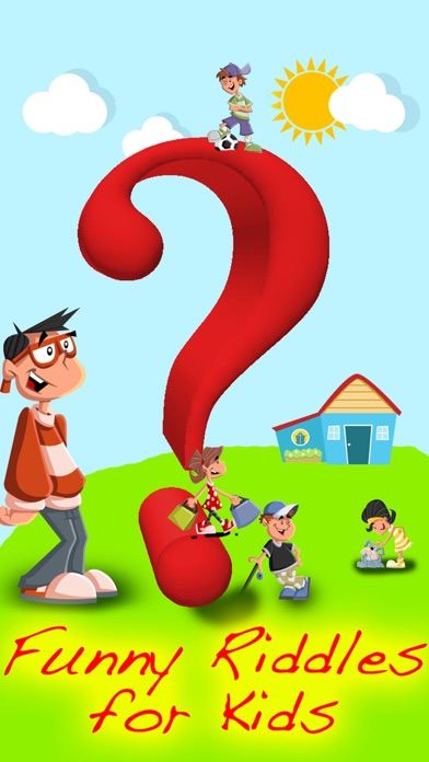 Screenshot #1 pour Funny Riddles for Kids - Brain teasers & jokes that make you think