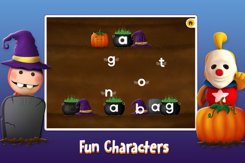 Halloween Phonics & Spelling: Learn ABC Alphabet Names for Kids FREE screenshot 2
