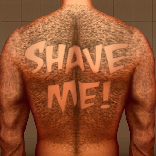 Hairy Back Shaving : The Tattoo Man Bear Hair Razor Shave Icon