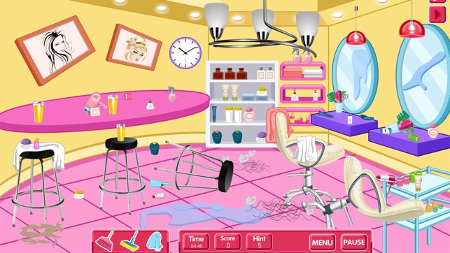 Clean up hair salon - Cleanup game(圖4)-速報App