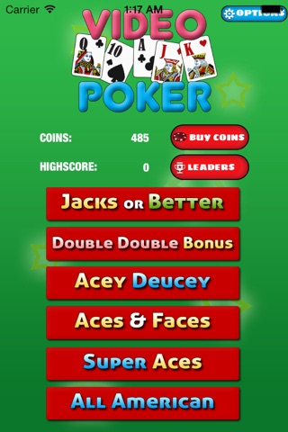 Draw Card Slots Video Poker - the Las Vegas Swing Casino Style! screenshot 2