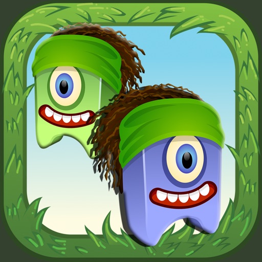 Tap The Monsters - Test Your Finger Speed Puzzle Game for FREE ! Icon