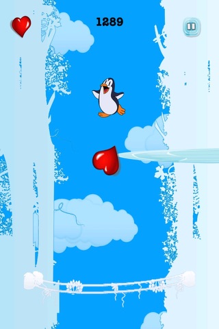 Penguin Plunge - Fast Icy Fall Challenge Free screenshot 4