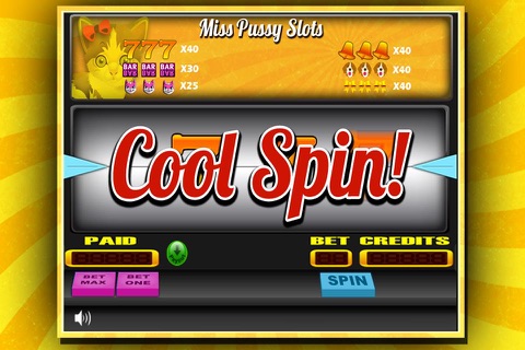 Miss Pussy Cat Surf Slots - Spin Your Lucky Kitty and Doggy Wheel Feel Joy Pro Game screenshot 4