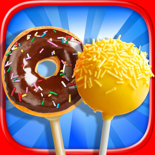 Cake Pop Party - Sugar Chef! Free DIY Kitchen Cooking Games Icon