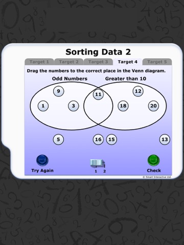 Numeracy Warm Up - Sorting Data 2 screenshot 4