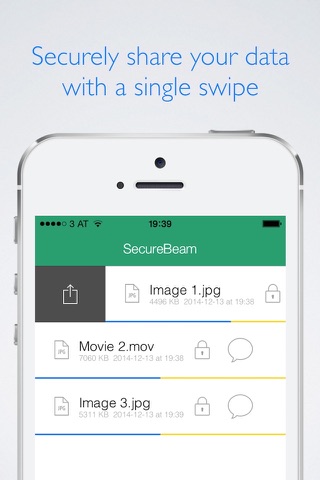 SecureBeam - secure storage screenshot 2
