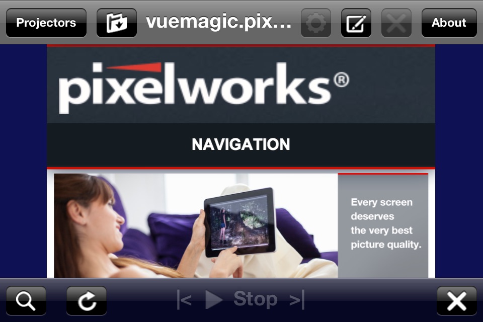 Pixelworks VueMagic Pro screenshot 2