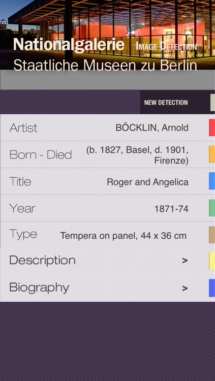 National Gallery of Berlin ID Audio guide