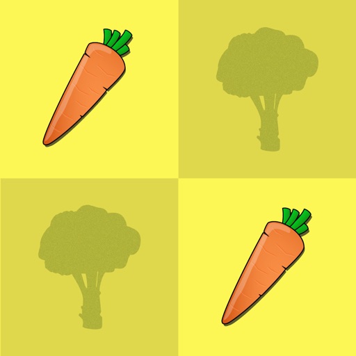 Preschool Memo Game - Fruits & Vegetables Icon