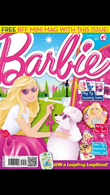 barbie magazine game