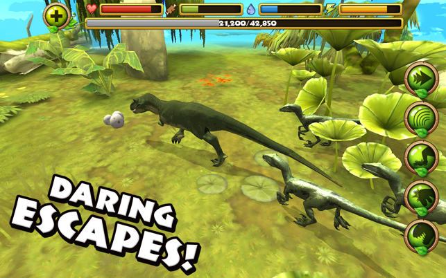 Jurassic Life: Tyrannosaurus Rex Dinosaur Simulator(圖4)-速報App