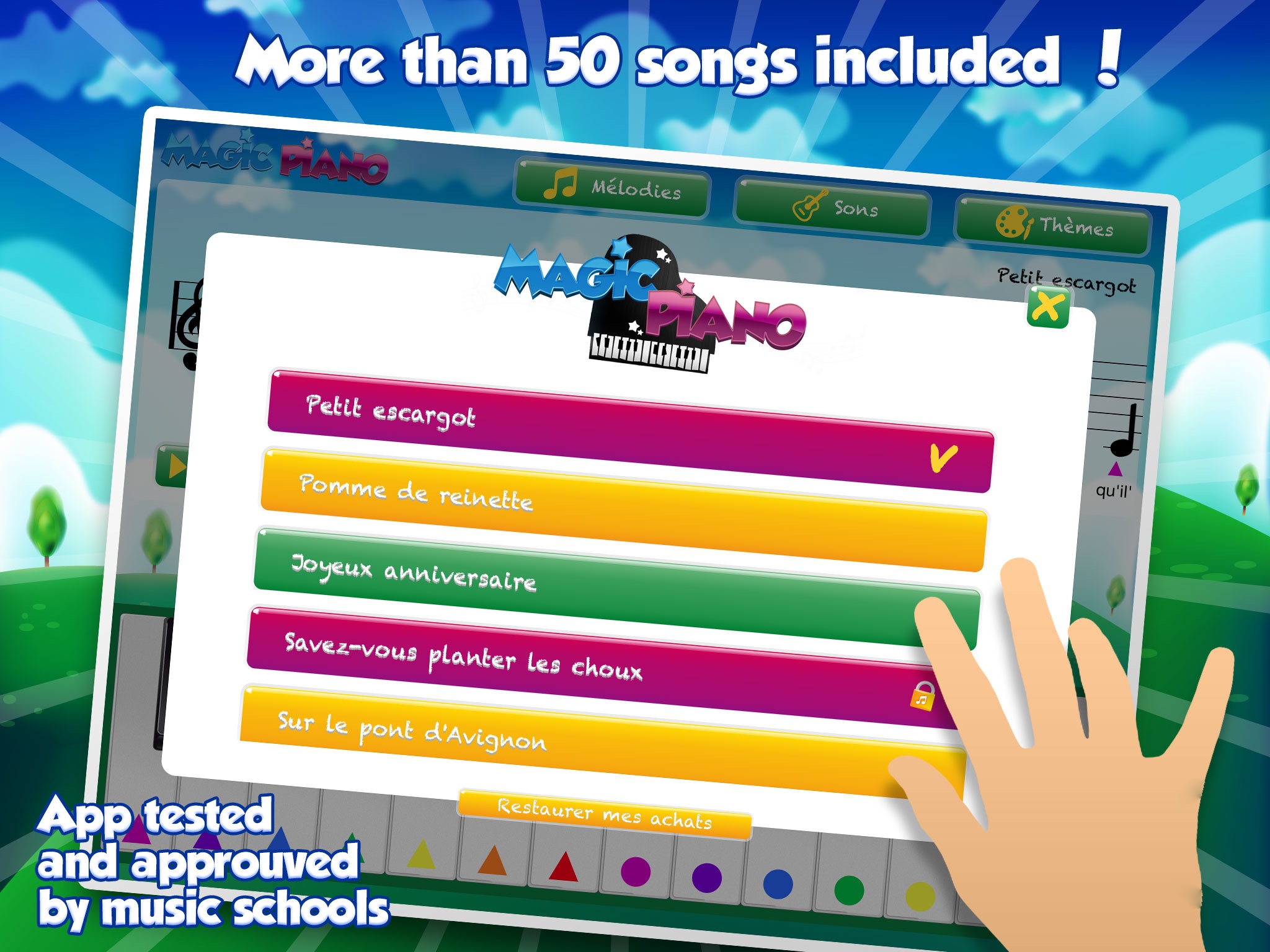 Color Piano: Music theory for kids from 5 [Free] screenshot 3