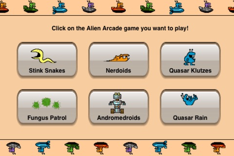 Alien Arcade Lite screenshot 2