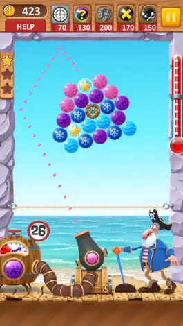 Game screenshot Bubble Shooter Archibald the Pirate hack