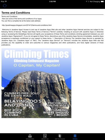 Climbing Times screenshot 2