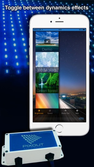 PixoutRemote controls dynamic effects on Pixout controller f(圖1)-速報App