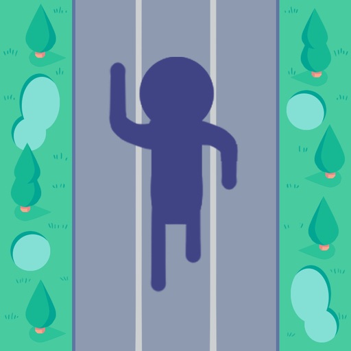 Stick Road Man – Zigzag Tiles Driving Game icon