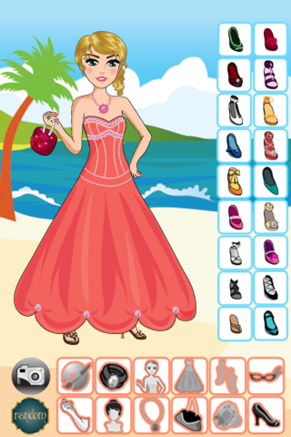 Princess Fashion Girl - grooms makeup girls games screenshot 2