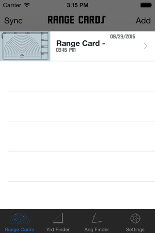 Range Card by iDatabook screenshot 3