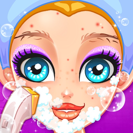 Cheerleader makeover salon icon