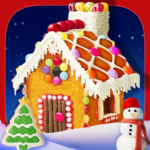 Christmas Candy House Maker - Free Icon