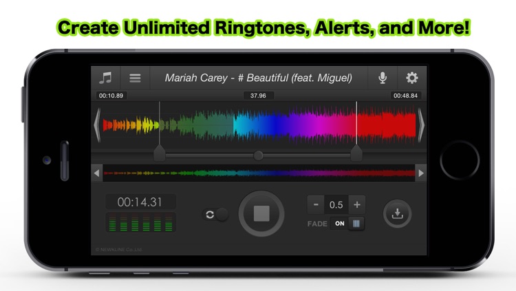 Awesome Ringtone Maker - Create Unlimited Ringtones, Text Tones, Alerts