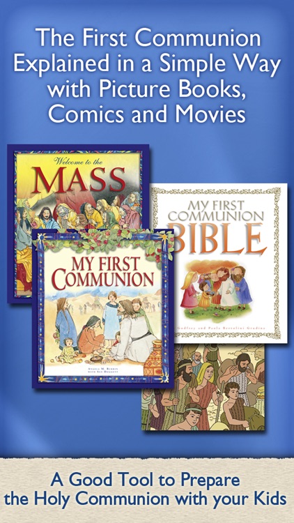 First Communion Bible – Stories, Comic Books & Movies to prepare the Holy Eucharist with your Kids, Christian Family and School