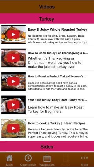 Thanksgiving All-In-One (Countdown, Wallpapers, Recipes)(圖4)-速報App