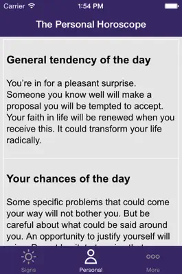 Game screenshot The Free Horoscope hack