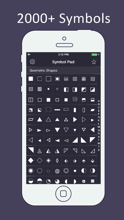 Symbol Pad - 2000+ Symbols and Characters