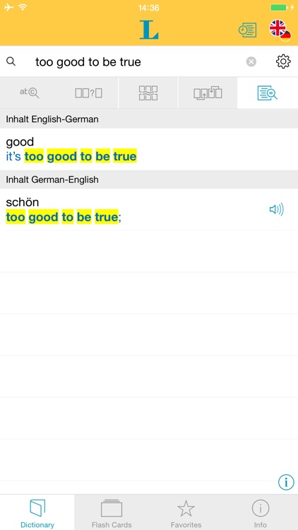 German <-> English Talking Dictionary Standard