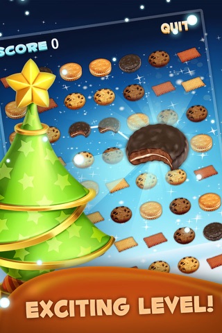 Christmas Cookies Match Mania - Cook Snacks in the Kitchen For Santa  FREE screenshot 3