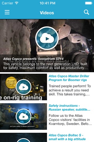 Atlas Copco Underground screenshot 2