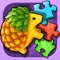 Toddlers Learning Game: Incredible Fruits Jigsaw Puzzle Kids Game