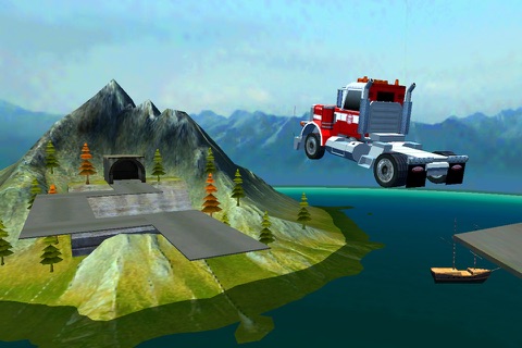 Truck Bridge Parking screenshot 2