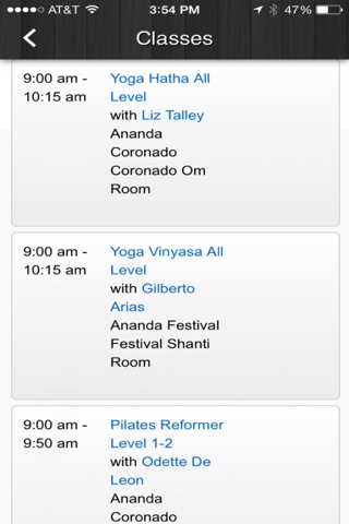 Ananda Yoga. screenshot 4