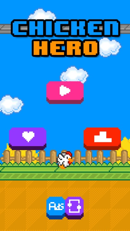 Chicken Hero - An Endless Retro Arcade Adventure